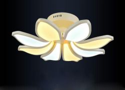 Simple LED flower ceiling lamp