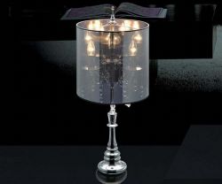 Modern crystal table lamp