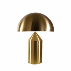 Brushed brass table lamp