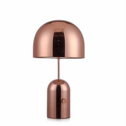 Rose gold table lamp