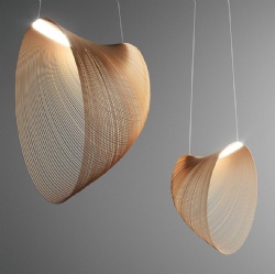 Italy designer wood pendant lights for living room
