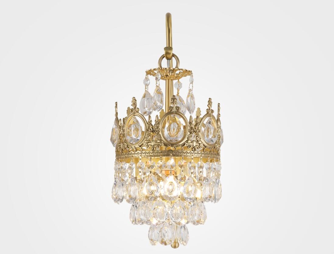Royal crystal wall lamp