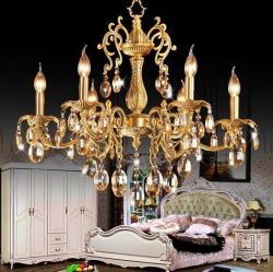 Brass luxury chandelier