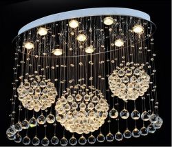 Creative crystal ceiling lamp