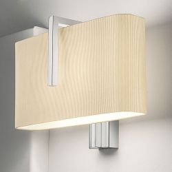 Fabric wall lamp for hotel