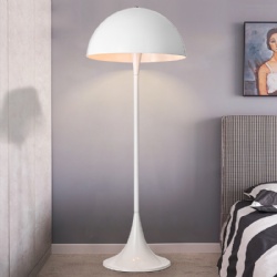 White finish floor lamps for bedside