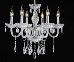 Transparent K9 crystal chandelier