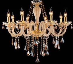 Graceful glass chandeliers